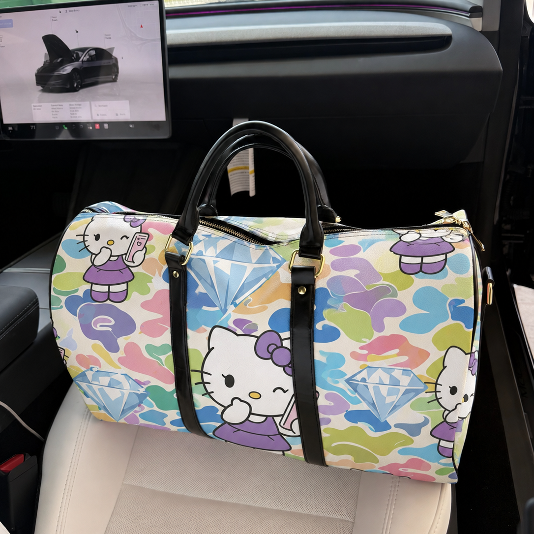 SOFT COLOR HK DUFFEL BAG