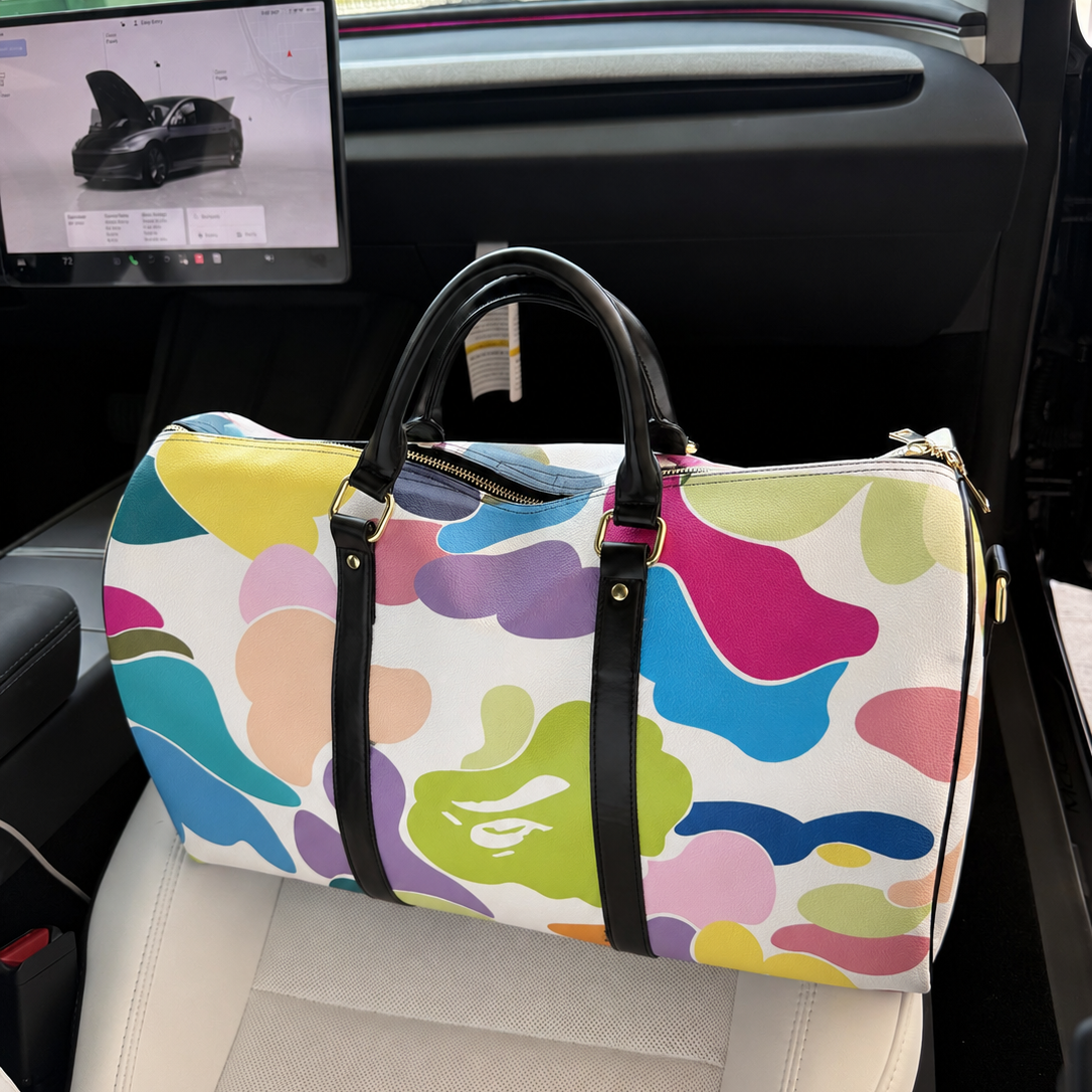 COLORFUL DUFFEL BAG