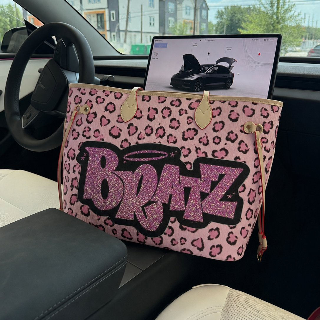 CHEETAH BRATZ TOTE BAG