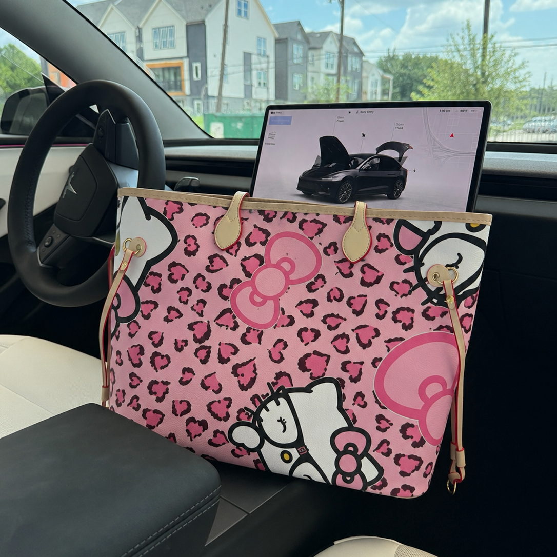 CHEETAH HK TOTE BAG