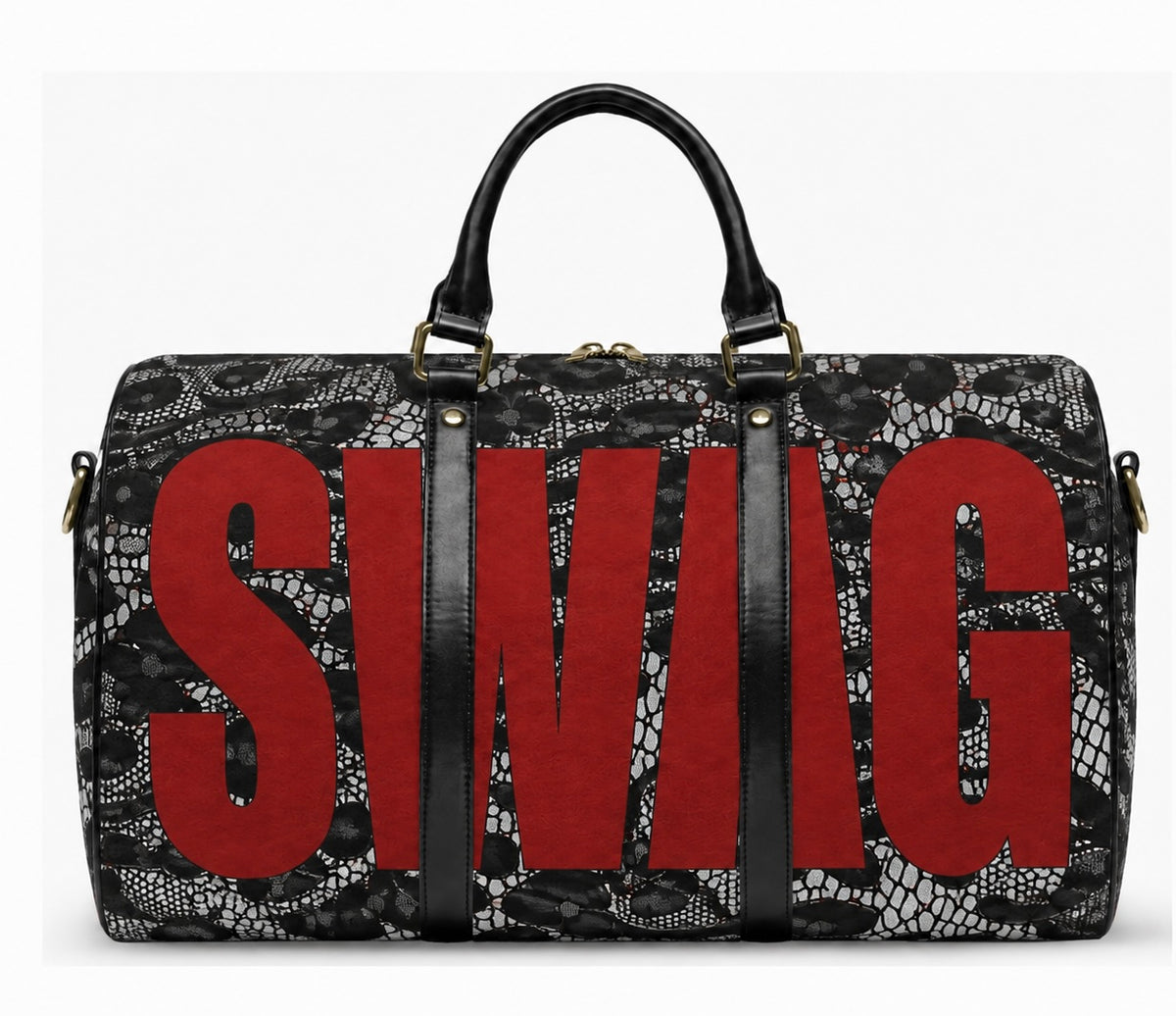 SWAG CROC DUFFEL BAG