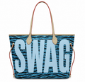 BLUE TIGER SWAG TOTE BAG