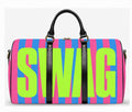 STRIPE SWAG DUFFEL BAG